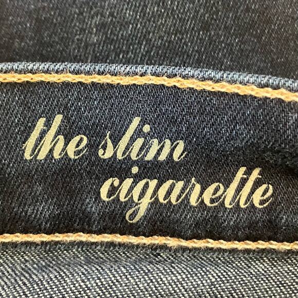 7 For All Mankind The Slim Ciggarette Skinny Jeans Size 25 - Picture 5 of 7